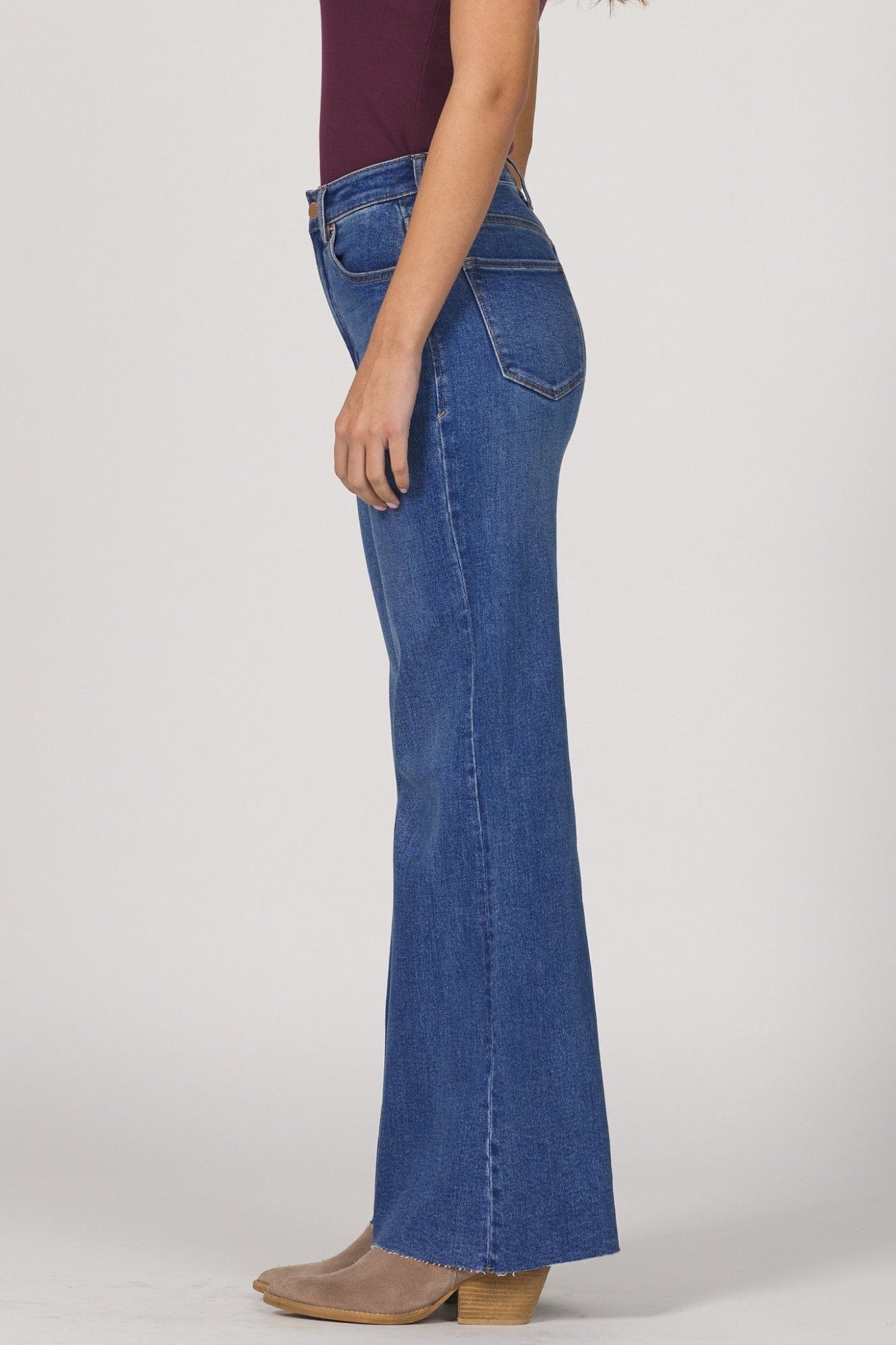 Fiona Wide Leg Denim - Beloved Boutique