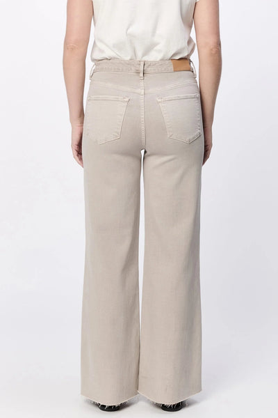 Fiona Wide Leg Jean Stone - Beloved Boutique