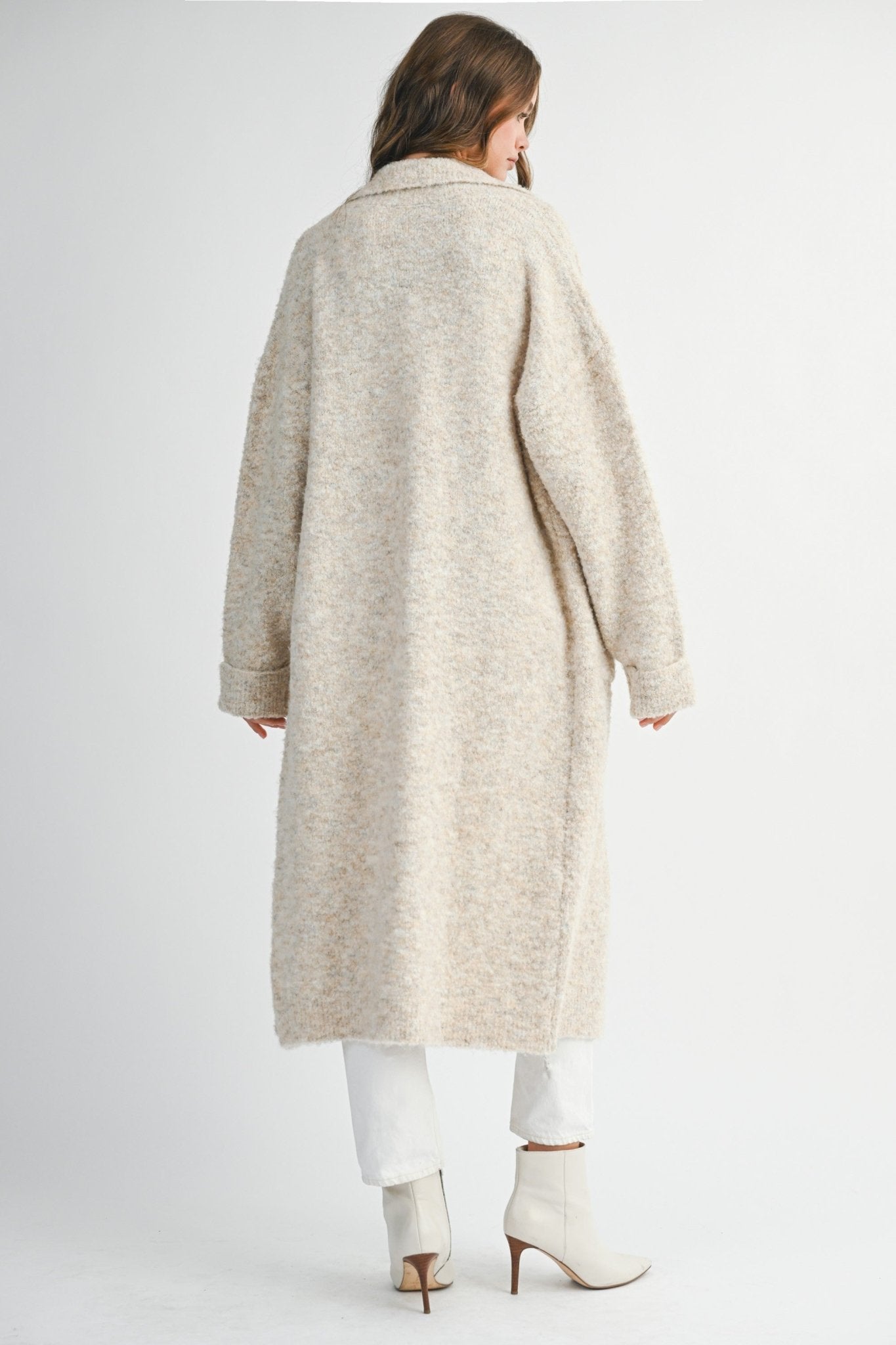 Fire Side Long Cardigan - Beloved Boutique