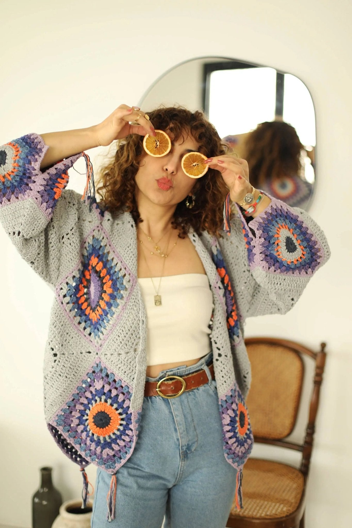 Flora Hand Knit Cardigan - Beloved Boutique