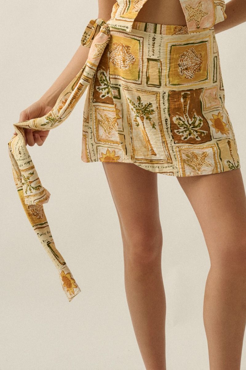 Terra Tropical Skort - Beloved Boutique 