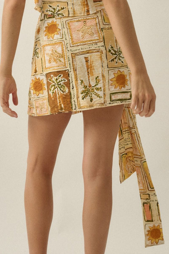 Terra Tropical Skort - Beloved Boutique 