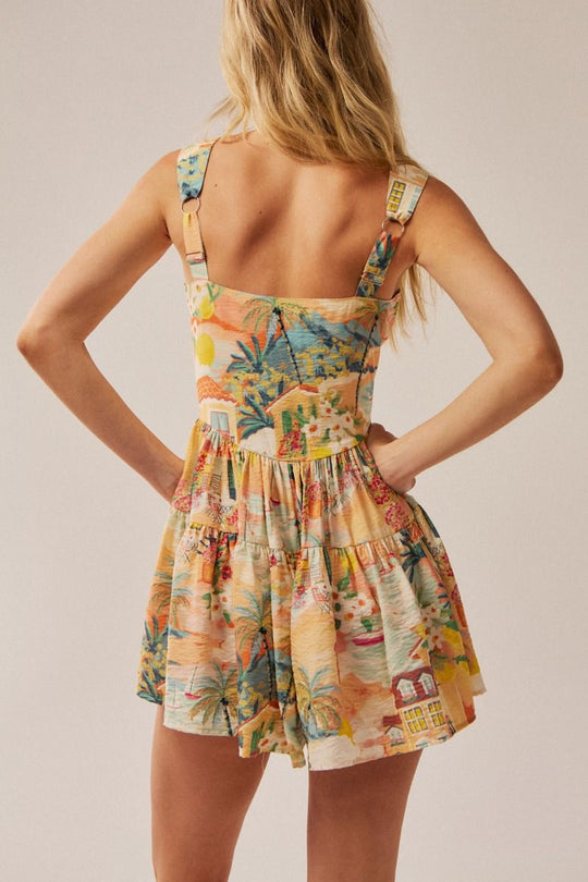 Marisol Landscape Romper - Beloved Boutique 