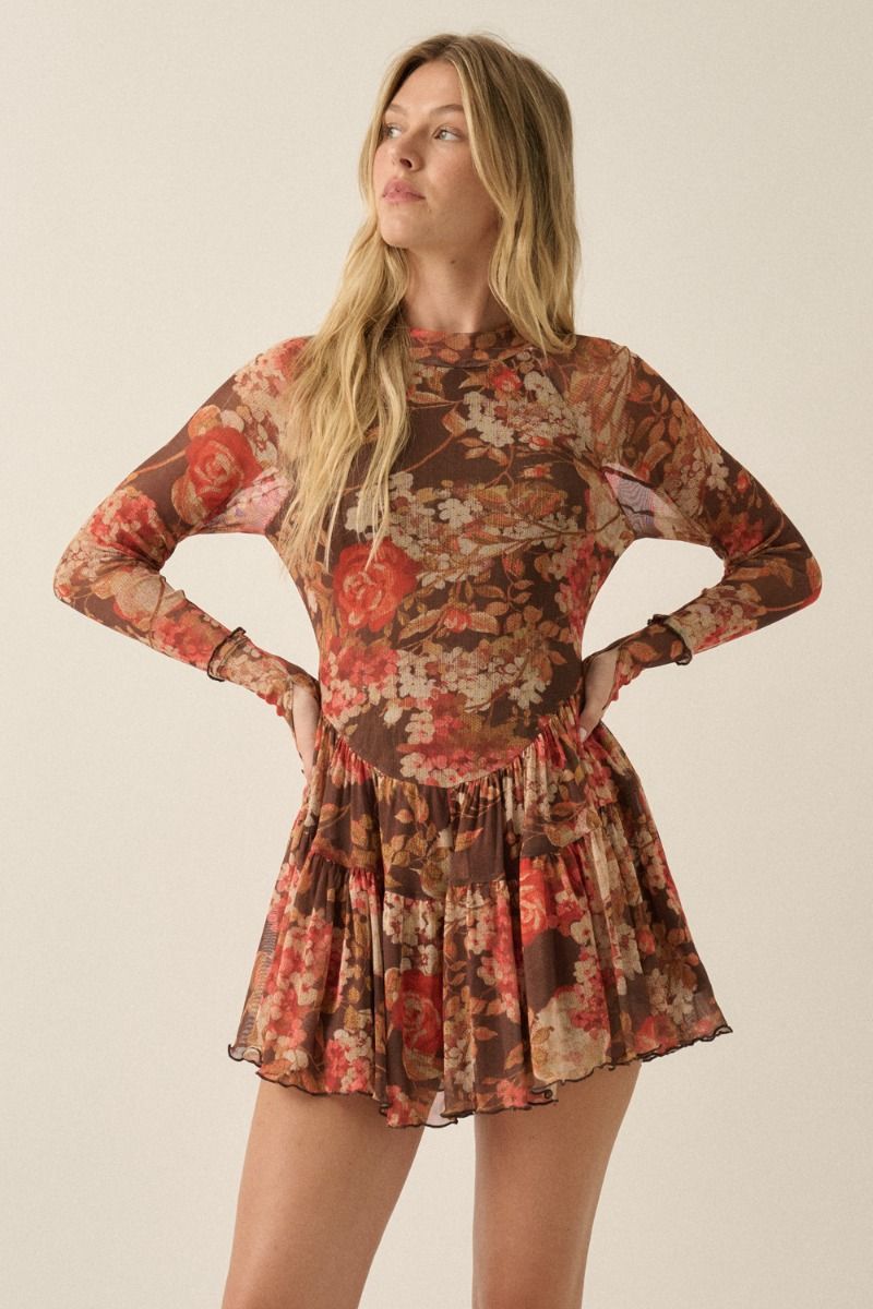 Davy Floral Mini Dress