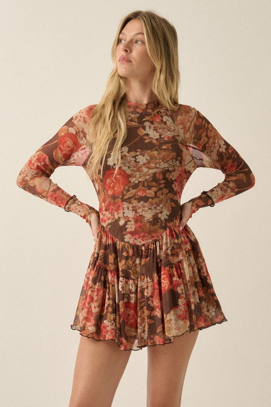 Davy Floral Mini Dress