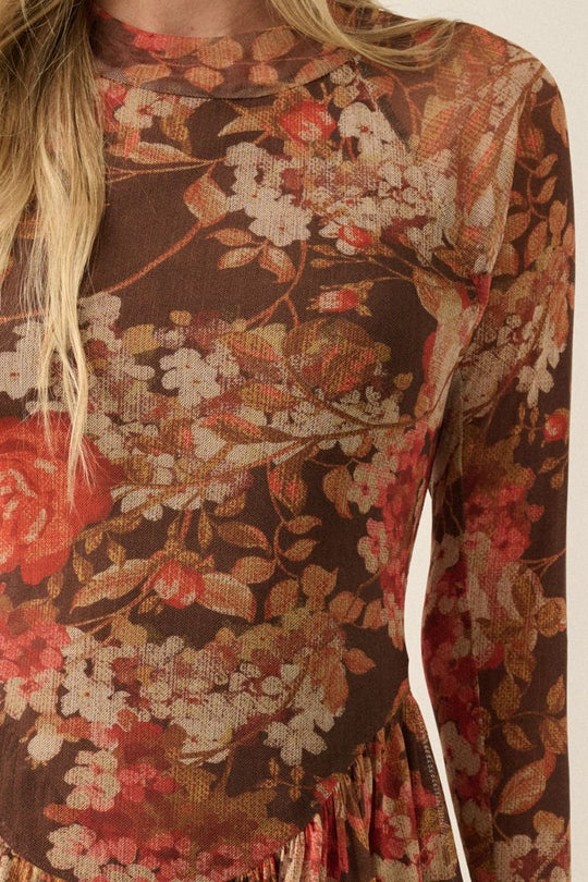 Davy Floral Mini Dress