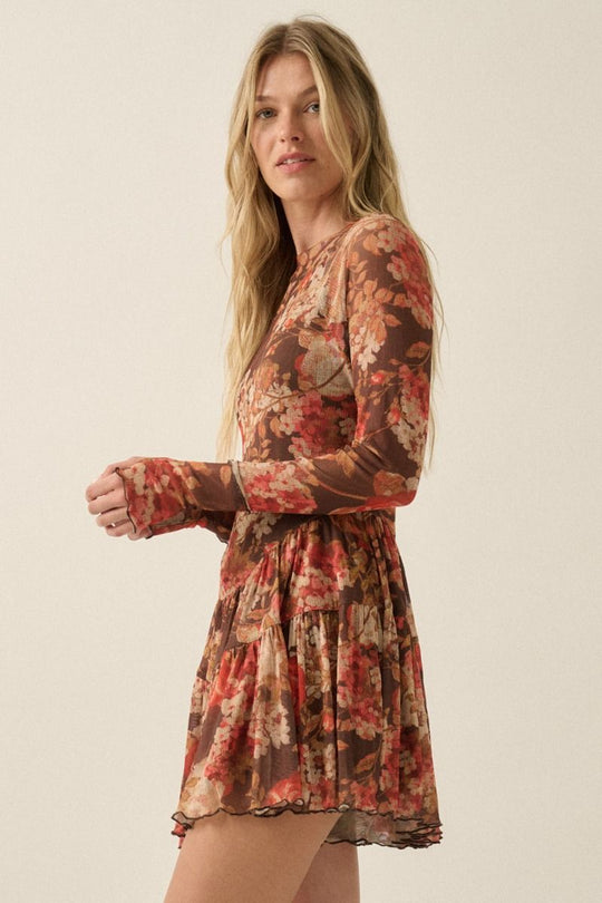 Davy Floral Mini Dress