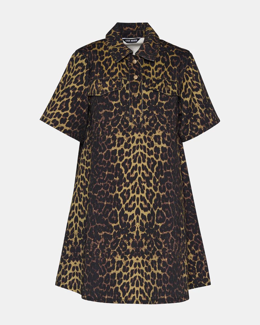 Freddy Leopard Dress - Beloved Boutique