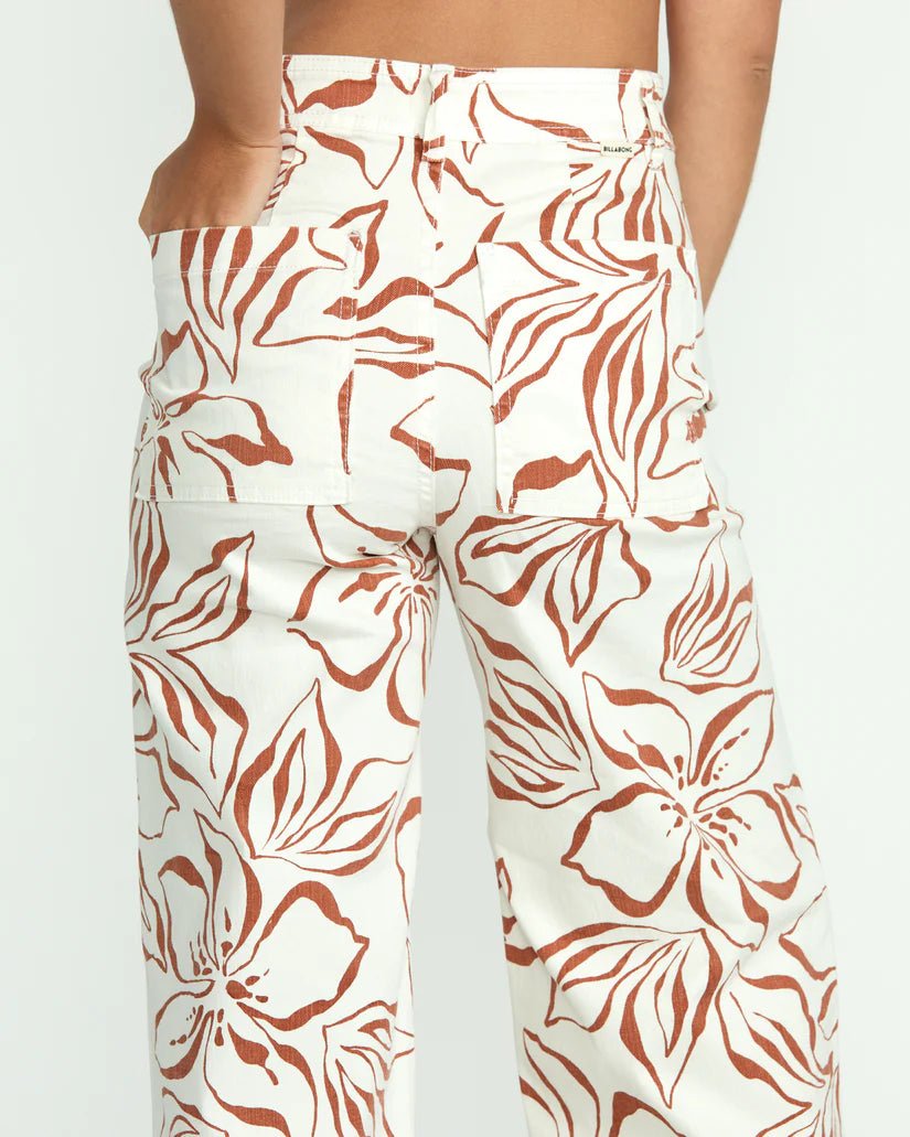 Free Fall Printed Twill Pant - Beloved Boutique