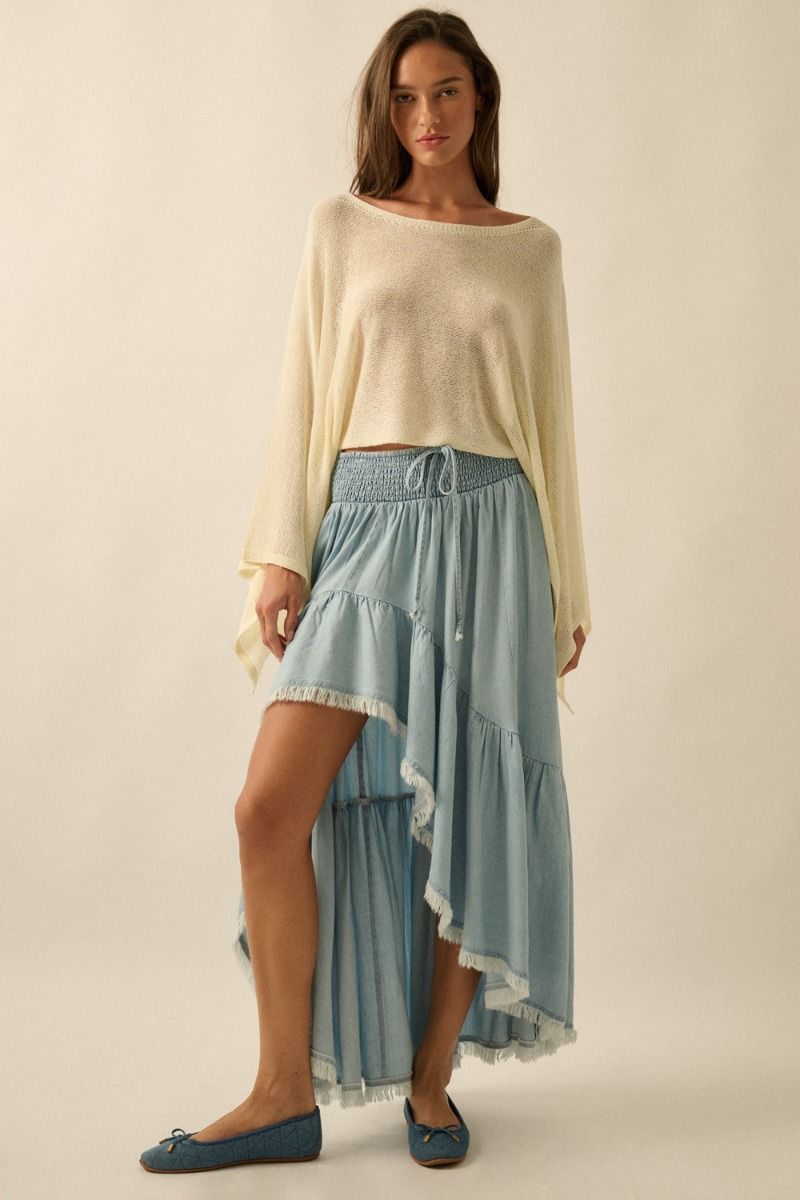 Kentucky Denim Skirt - Beloved Boutique 
