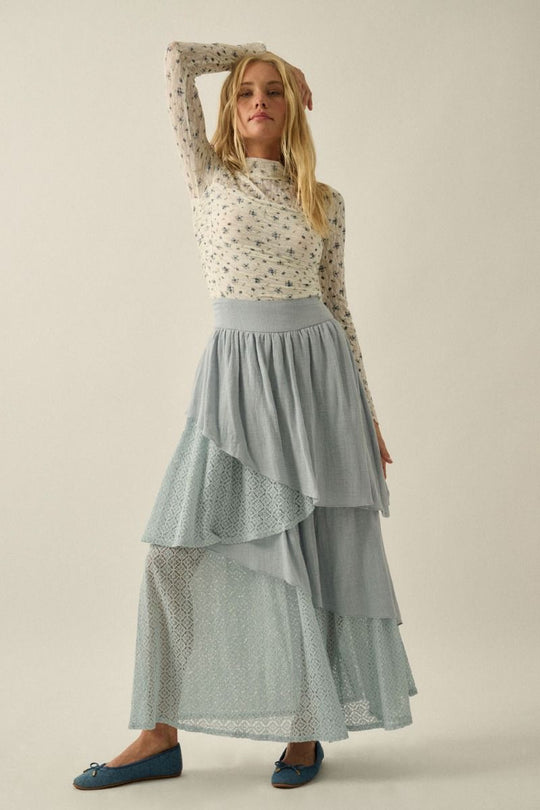 Cassia Maxi Skirt - Beloved Boutique 