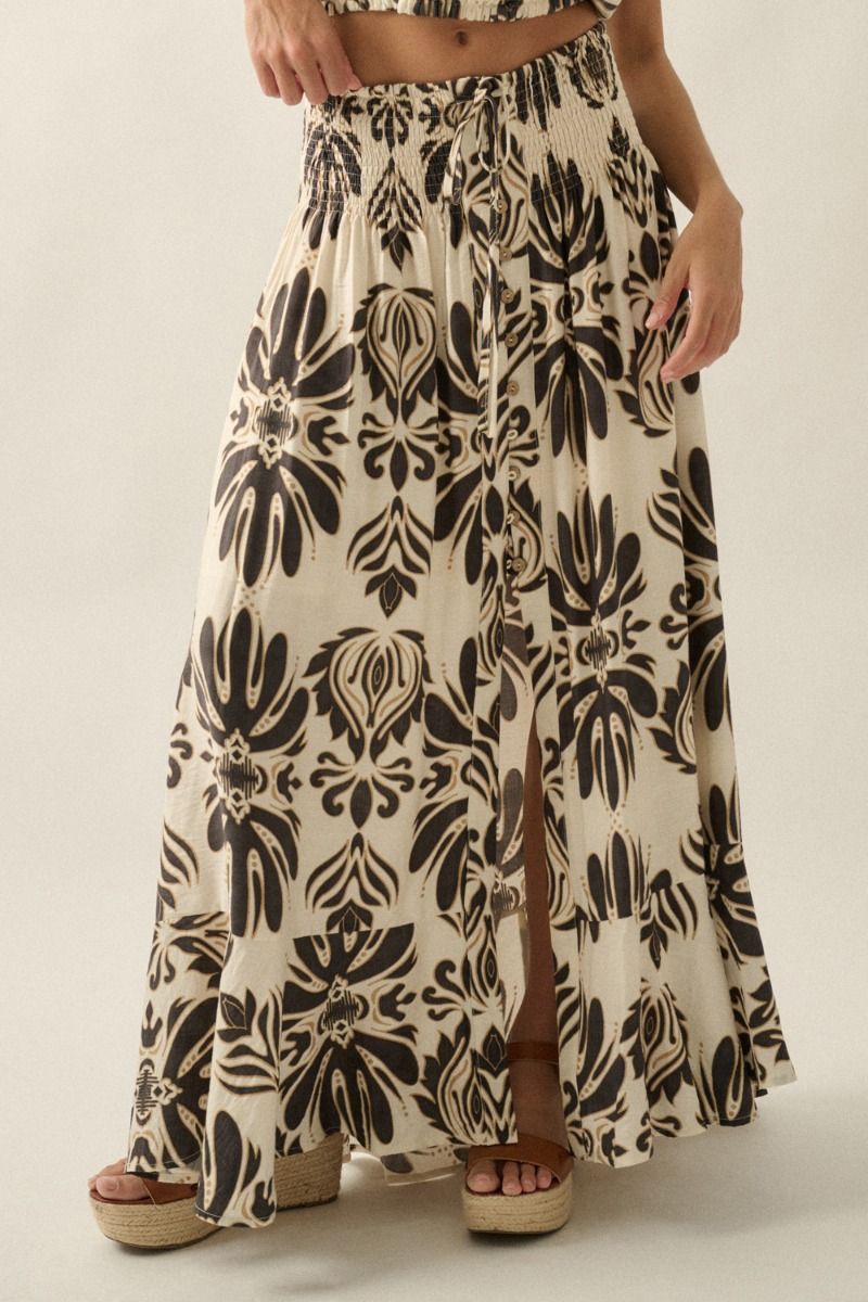 Yoko Maxi Skirt - Beloved Boutique 