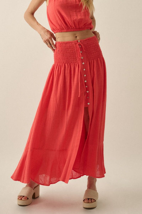 Brisa Woven Skirt - Beloved Boutique 