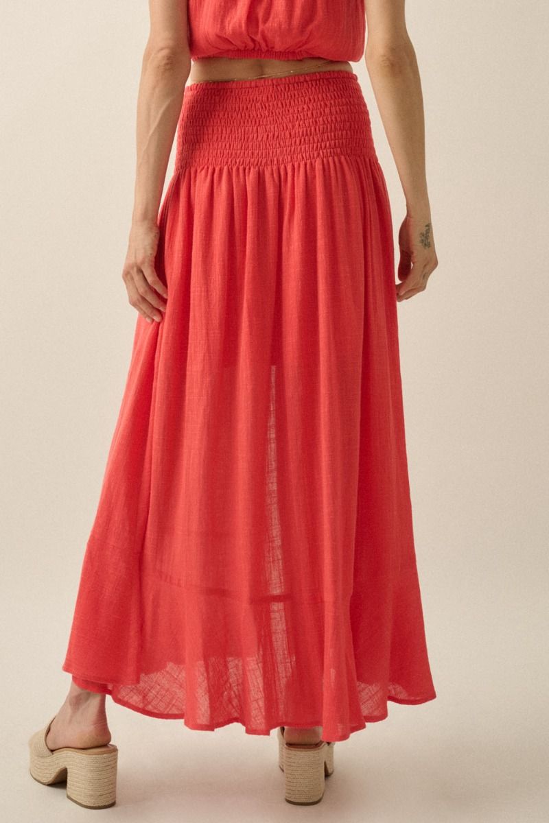 Brisa Woven Skirt - Beloved Boutique 