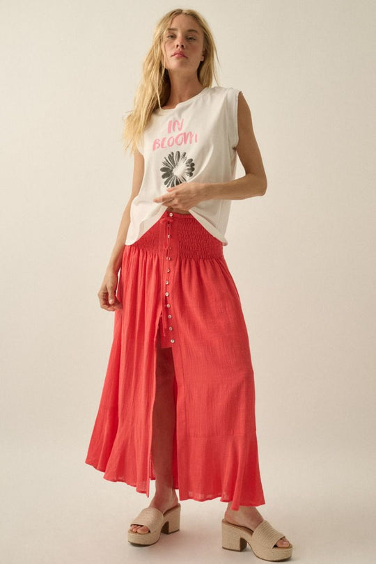 Brisa Woven Skirt - Beloved Boutique 