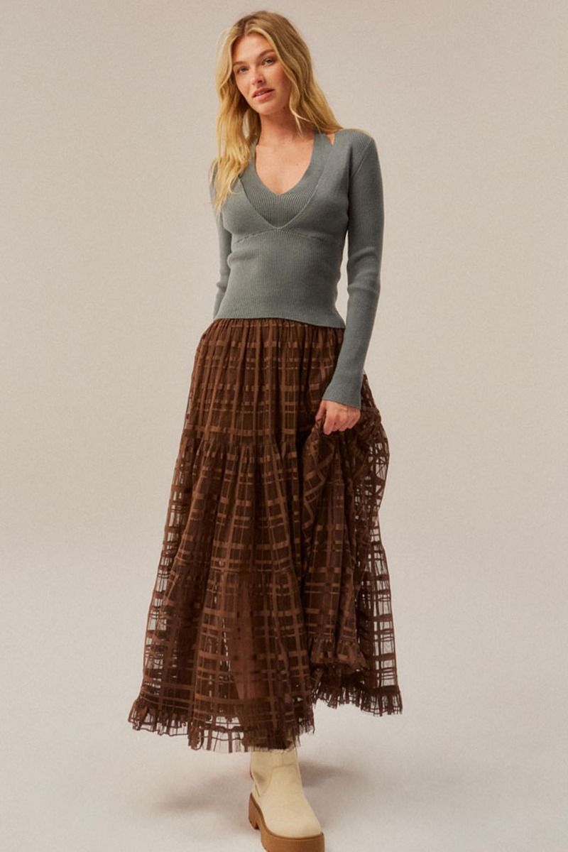 Lacey Maxi Skirt