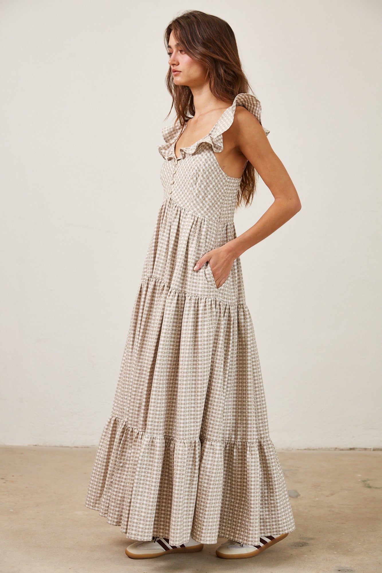 Georgia Gingham Dress - Beloved Boutique