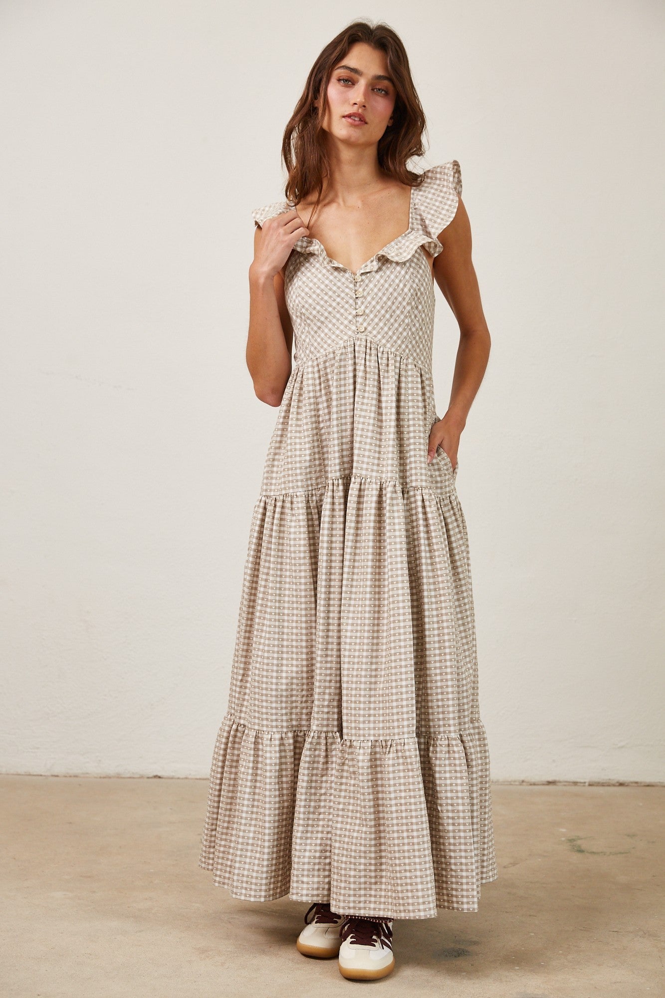Georgia Gingham Dress - Beloved Boutique