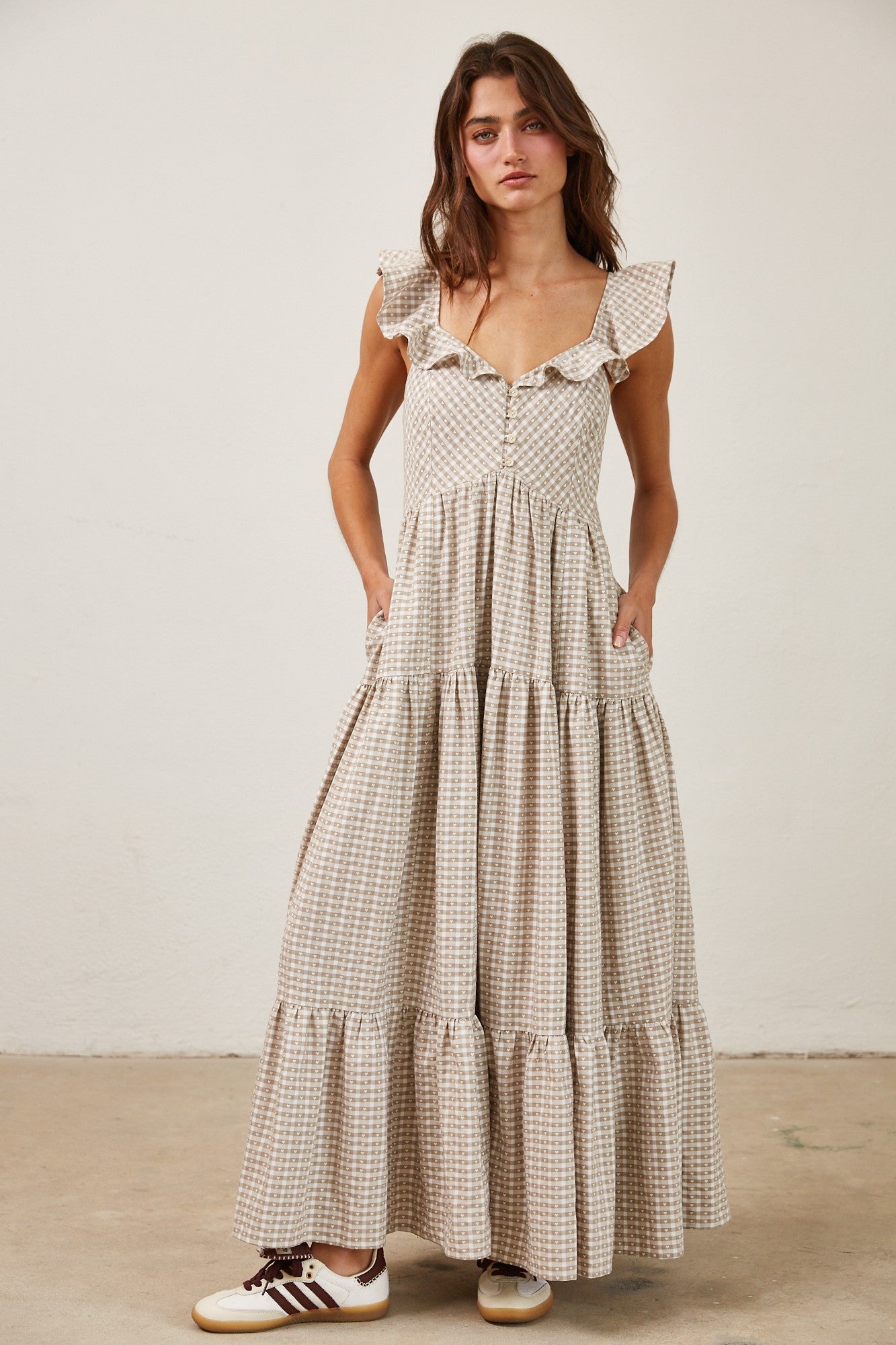 Georgia Gingham Dress - Beloved Boutique