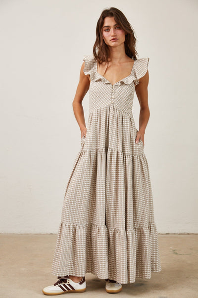 Georgia Gingham Dress - Beloved Boutique