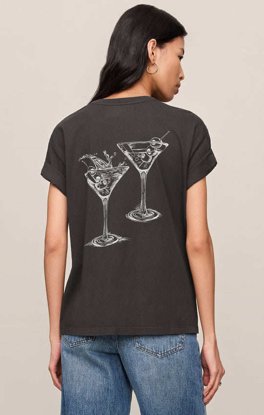 Martini Boyfriend Tee