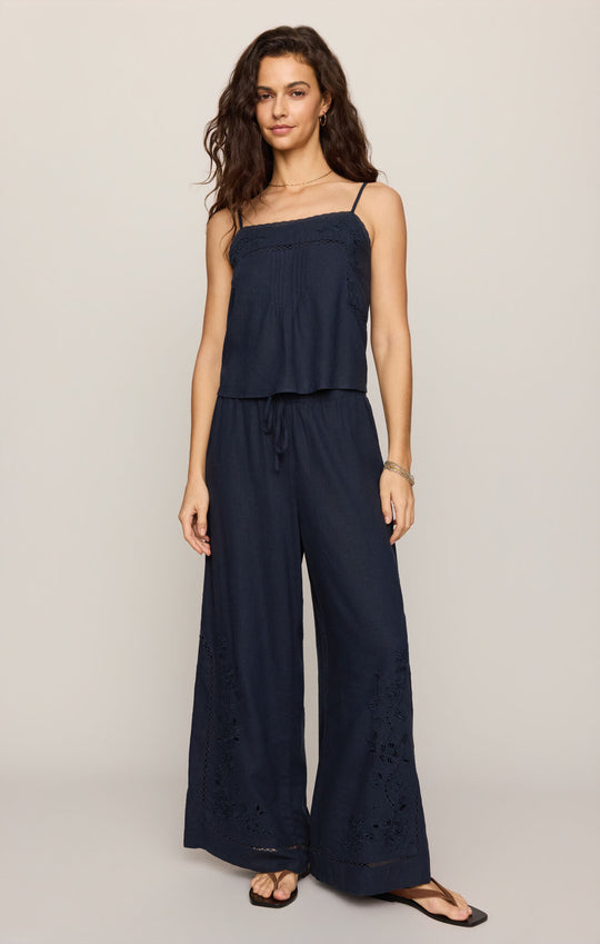 Sid Embroidered Woven Pant