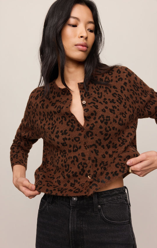 Medina Leopard Cardigan