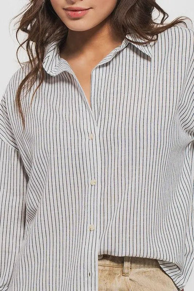Haven Button Down Shirt - Beloved Boutique