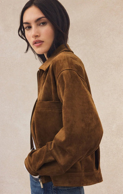 Heritage Suede Jacket - Beloved Boutique