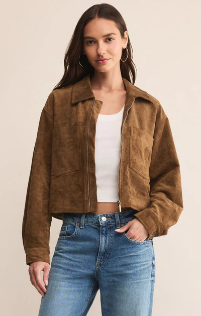 Heritage Suede Jacket - Beloved Boutique