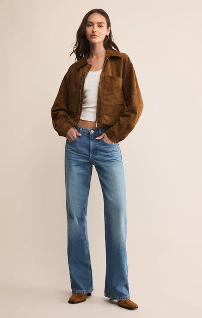 Heritage Suede Jacket - Beloved Boutique