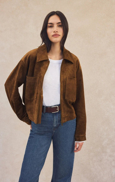 Heritage Suede Jacket - Beloved Boutique