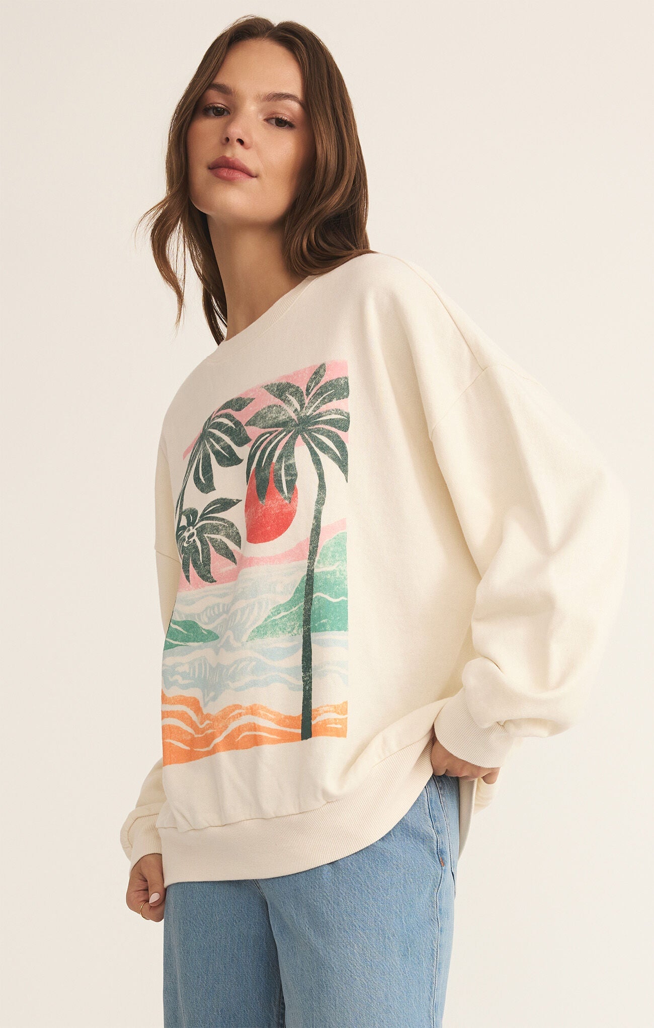 High Tide Sunday Sweatshirt - Beloved Boutique