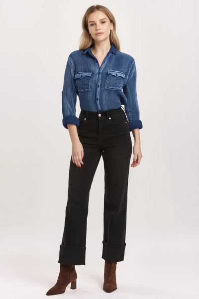 Holly Cuffed Denim - Beloved Boutique