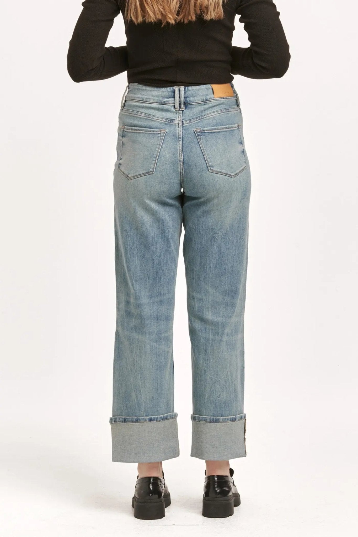 Holly Cuffed Denim - Beloved Boutique