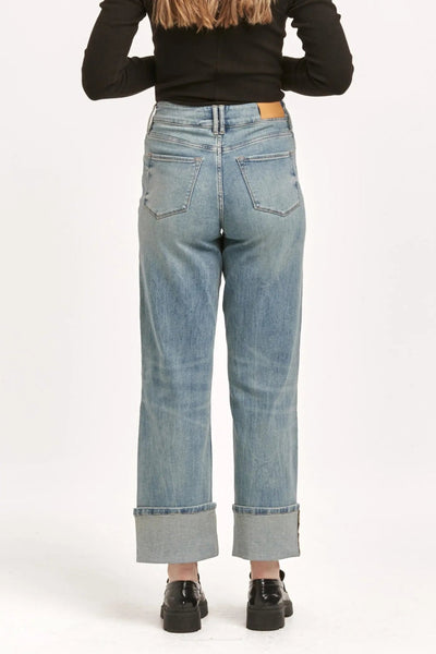 Holly Cuffed Denim - Beloved Boutique