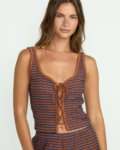 Hot Tides Knit Tank - Beloved Boutique