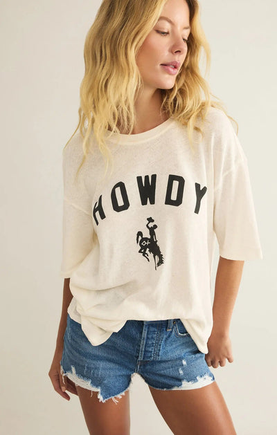 Howdy Social Tee - Beloved Boutique