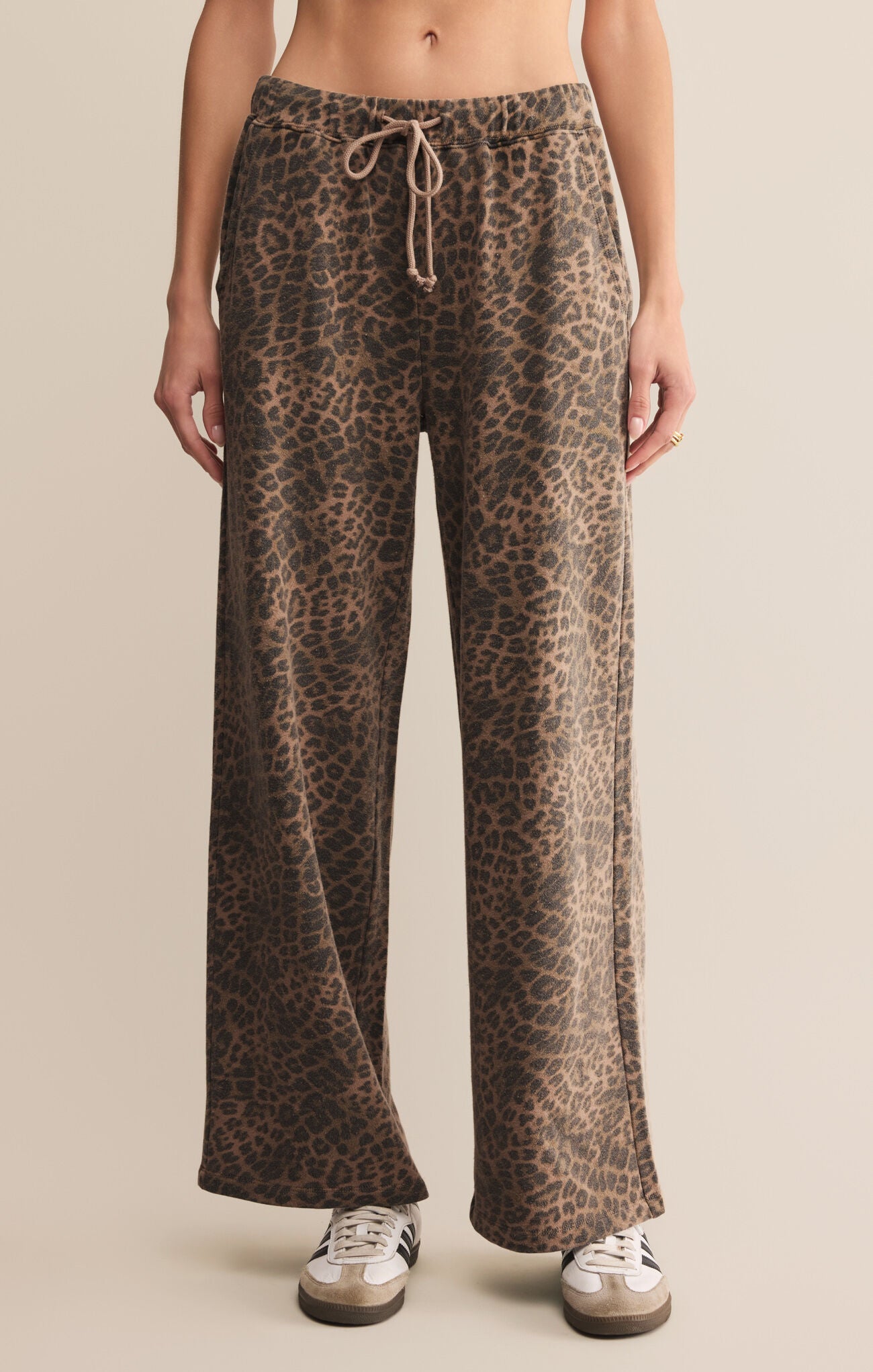 Hunter Leopard Knit Pant - Beloved Boutique