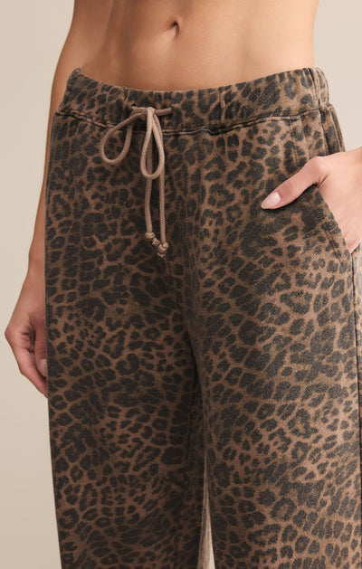 Hunter Leopard Knit Pant - Beloved Boutique