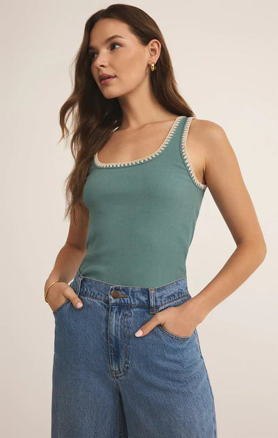 Jaidynn Rib Tank - Beloved Boutique