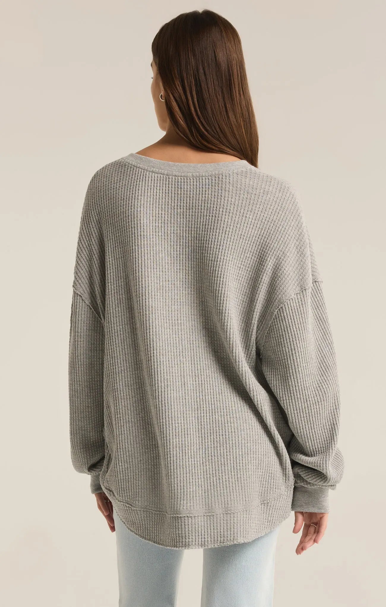 Jax Cozy Waffle Top - Beloved Boutique