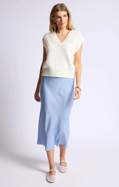 Jess Bias Midi Skirt - Beloved Boutique