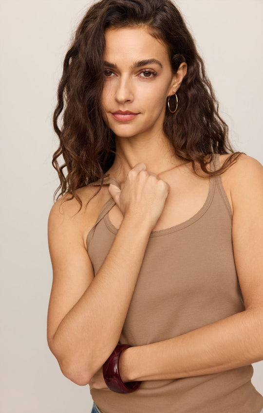 Vale Scalloped Tank