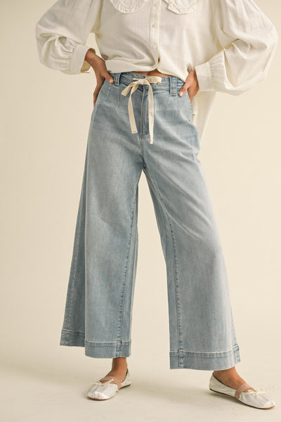 Lilly Wide Leg Denim - Beloved Boutique