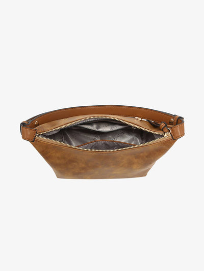 M2731 Vittoria Convertible Suede Shoulder Bag - Beloved Boutique