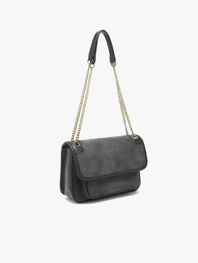 M2732 Nola Convertible Suede Crossbody Bag - Beloved Boutique