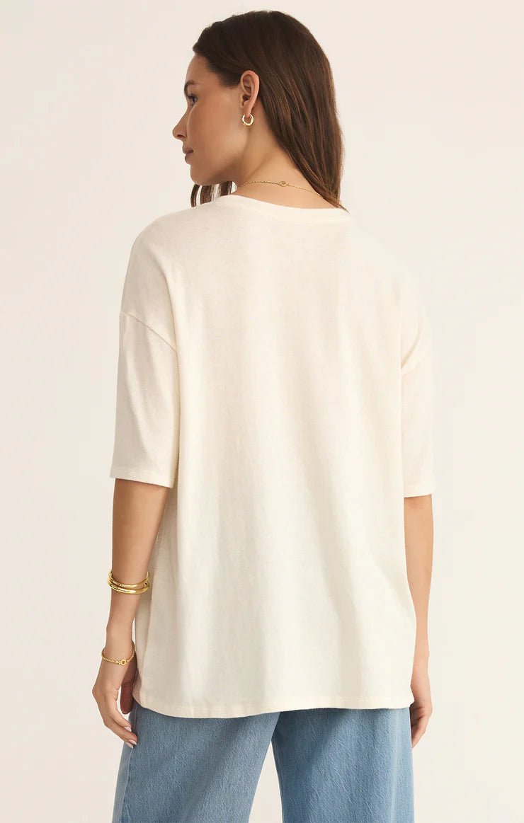 Mimosa SoCal Oversized Tee - Beloved Boutique