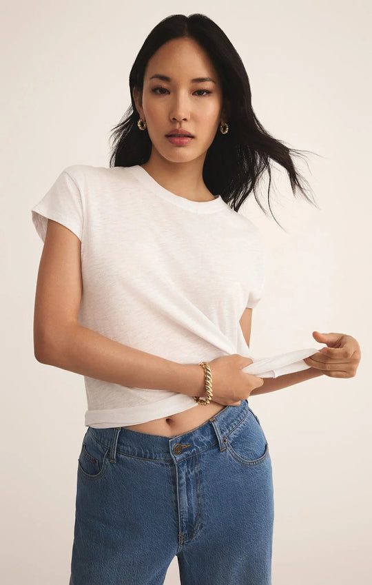 Modern Slub Tee - Beloved Boutique