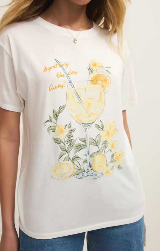 Spritz Boyfriend Tee - Beloved Boutique 